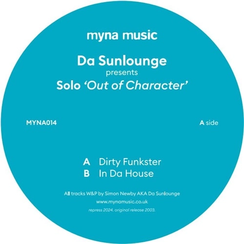 DA SUNLOUNGE / OUT OF CHARACTER