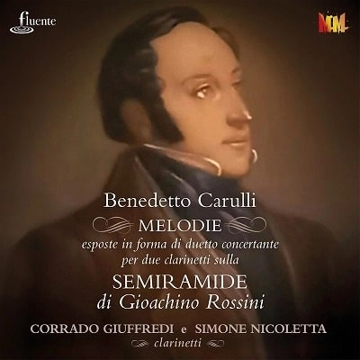 CORRADO GIUFFREDI / コラード・ジェフレディ / CARULLI:MELODIE WORKS FOR TWO CLARINETS