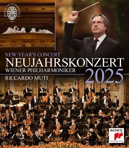 RICCARDO MUTI / リッカルド・ムーティ / NEW YEAR'S CONCERT 2025(BD)