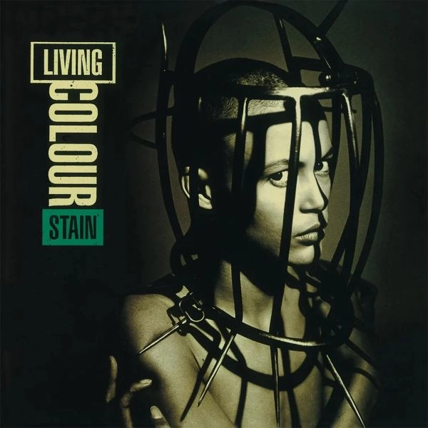 LIVING COLOUR / リヴィング・カラー / STAIN (TRANSLUCENT BLUE COLOURED VINYL)