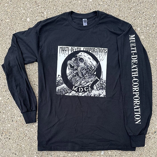 M.D.C. / L/MULTI DEATH LONG SLEEVE (BLACK)