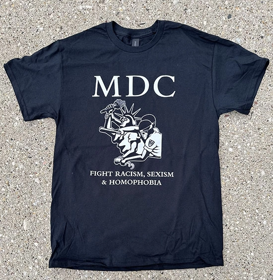 M.D.C. / XL/LADY LIBERTY TEE (BLACK)