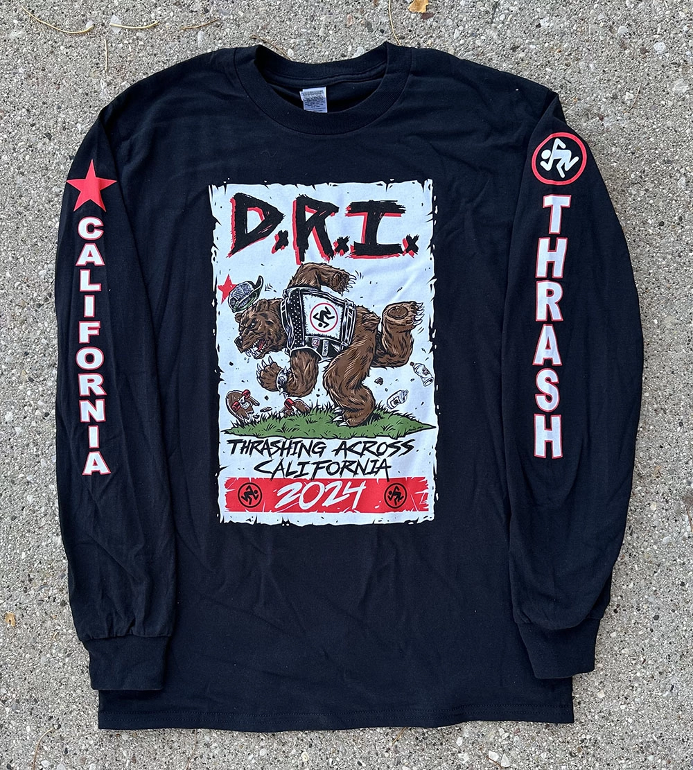 D.R.I. / ディーアールアイ / L/TA CAL - 2024' LONG SLEEVE (BLACK)