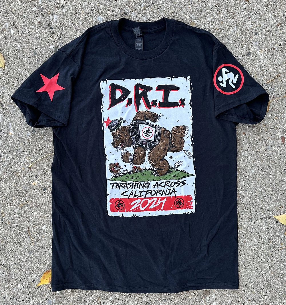 D.R.I. / ディーアールアイ / XL/TA CAL - 2024' SHORT SLEEVE (BLACK)