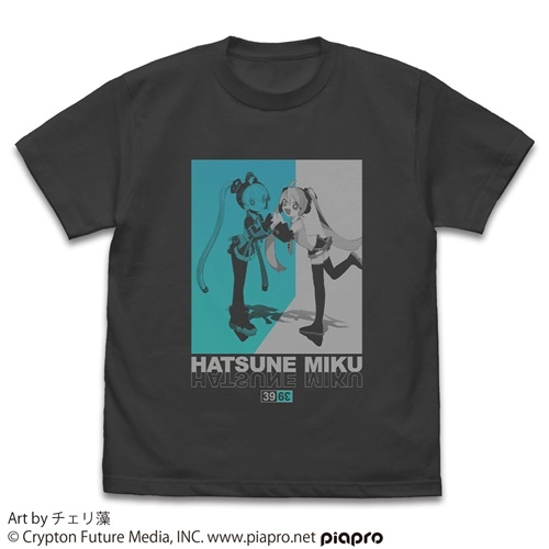 (ANIMATION MUSIC) / (アニメーション音楽) / XL / SUMI / 初音ミク Tシャツ チェリ藻 VER.