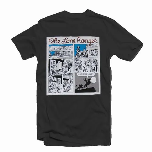 LONE RANGER / ローン・レンジャー / LONE RANGER T-SHIRT BLACK SIZE L