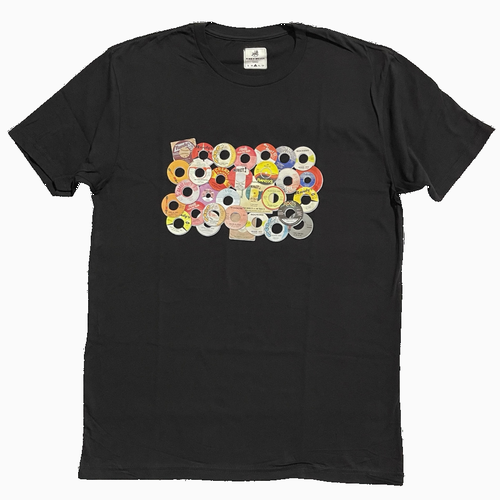 V.A. / VP VINYL LABELS T-SHIRT BLACK SIZE XL