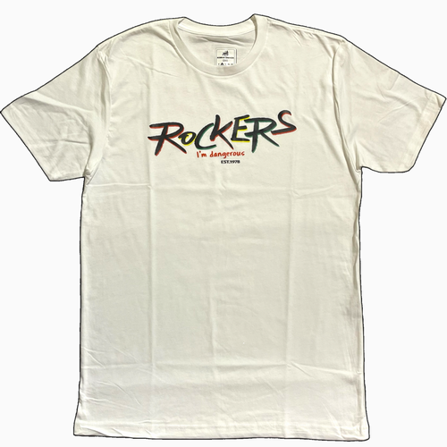 V.A. / ROCKERS COLOR I'M DANGEROUS T-SHIRT WHITE SIZE 2XL