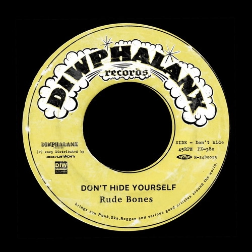 RUDE BONES / ルード・ボーンズ / Don't Hide Yourself（7"）