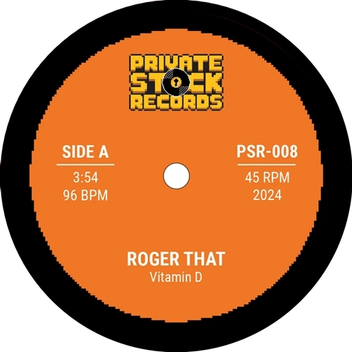 VITAMIN D/DOUBLE A / ROGER THAT/YOU CAN'T FRONT OM THAT (7inch)