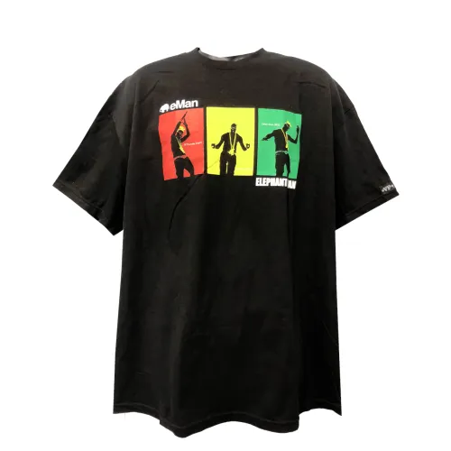 ELEPHANT MAN / エレファント・マン / ELEPHANT MAN T-SHIRT BLACK SIZE 2XL