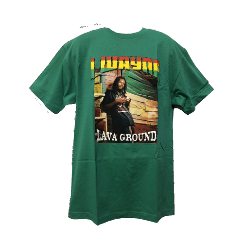 I WAYNE / アイ・ウェイン / LAVA GROUND T-SHIRT GREEN SIZE XL