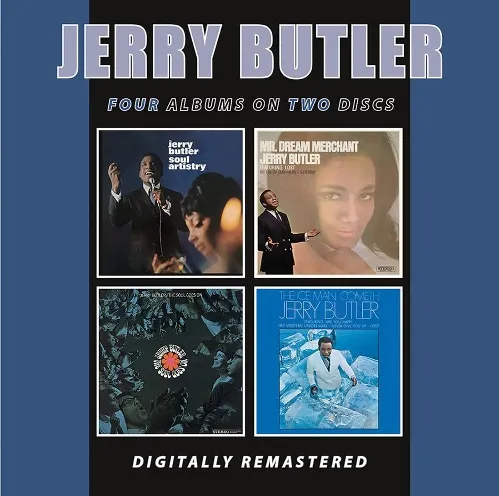 JERRY BUTLER / ジェリー・バトラー / FOUR ALBUMS ON TWO DISCS