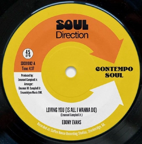 EBONY EVANS / LEWZARIUS / LOVING YOU (IS ALL I WANNA DO) / STEP UP