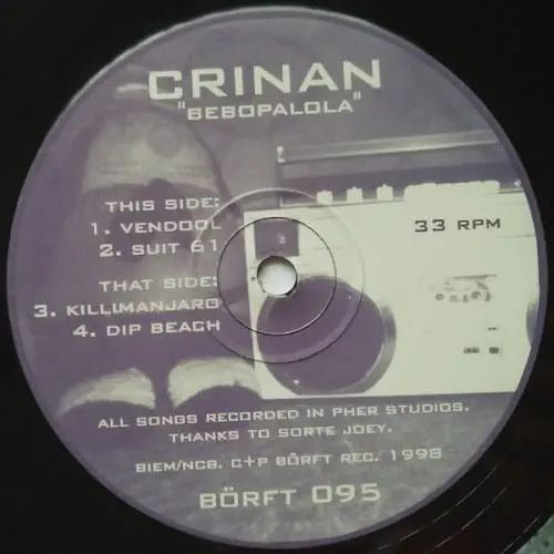 CRINAN / BEBOPALOLA