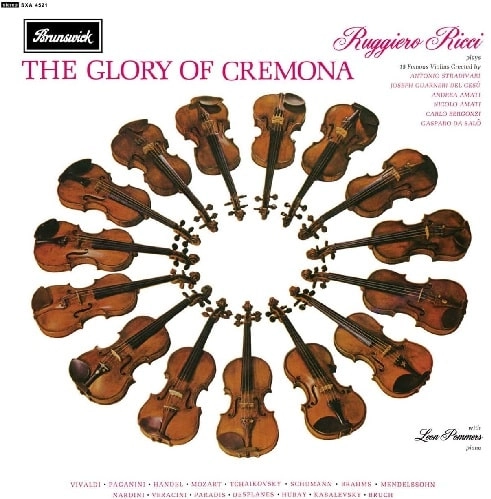 RUGGIERO RICCI / ルッジェーロ・リッチ  / GLORY OF CREMONA(LP)