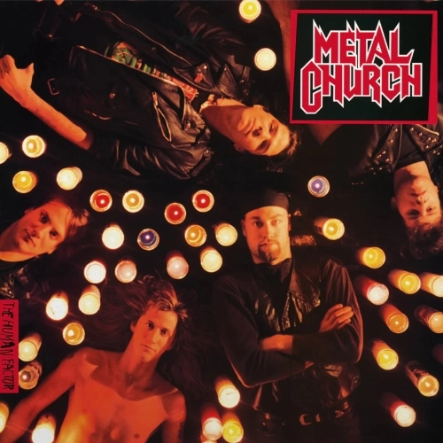 METAL CHURCH / メタル・チャーチ / HUMAN FACTOR (FLAME COLOURED VINYL)