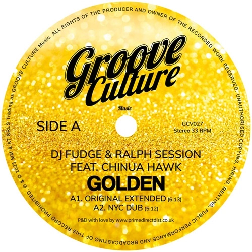 J FUDGE, RALPH SESSION FEAT. CHINUA HAWK / GOLDEN (INCL. MICKY MORE & ANDY TEE REMIX)