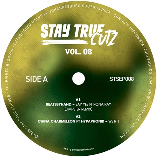 V.A. (STAY TRUE SOUNDS) / オムニバス / STAY TRUE CUTZ VOL. 8 (BEATSBYHAND, RONA RAY, JIMPSTER, CHINA CHARMELEON, HYPAPHONIK, CRACKAZAT, MANA)