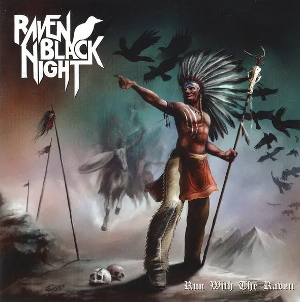 RAVEN BLACK NIGHT / RUN WITH THE RAVEN