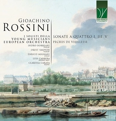 YOUNG MUSICIANS EUROPEAN ORCHESTRA(YMEO) / ヤング・ミュージシャンズ・ヨーロピアン・オーケストラ / ROSSINI:SONATE A QUATTRO NO.1,3&5