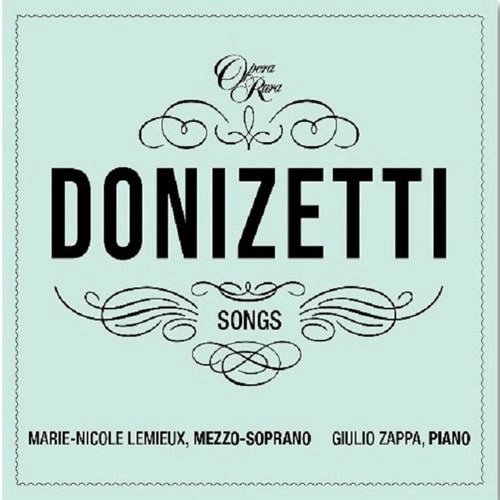 MARIE-NICOLE LEMIEUX / マリー=ニコル・ルミュー / DONIZETTI SONGS VOL.4
