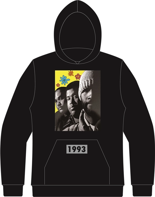 DE LA SOUL / 1993 DE LA HOODIE (BLACK) (L)