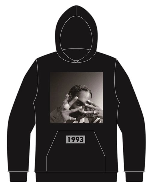 SNOOP DOGG (SNOOP DOGGY DOG) / スヌープ・ドッグ / 1993 WEST DOG HOODIE (BLACK) (L)