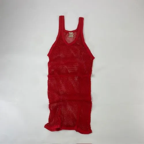 PENDEEN / アミシャツ RED SIZE XL