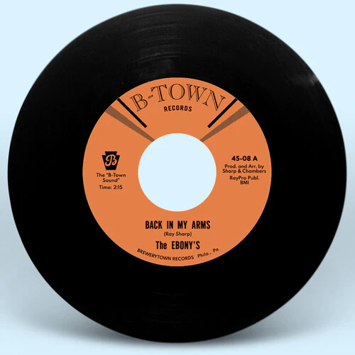 EBONYS / エボニーズ / BACK IN MY ARMS / I CAN'T HELP BUT LOVE YOU