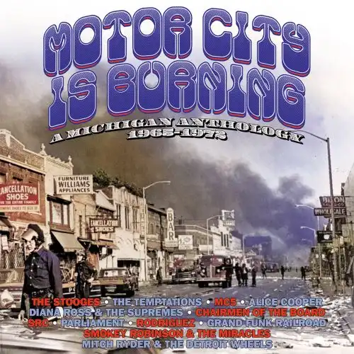 V.A. / MOTOR CITY IS BURNING: A MICHIGAN ANTHOLOGY 1965-1972 (3CD)