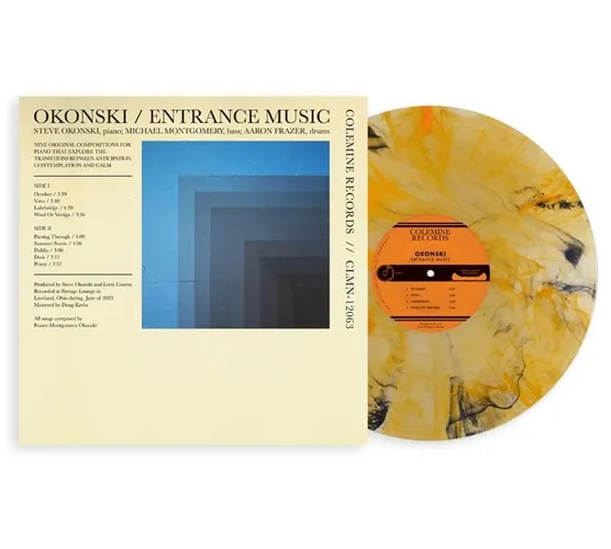 OKONSKI / ENTRANCE MUSIC (ORANGE & BLACK SWIRL)