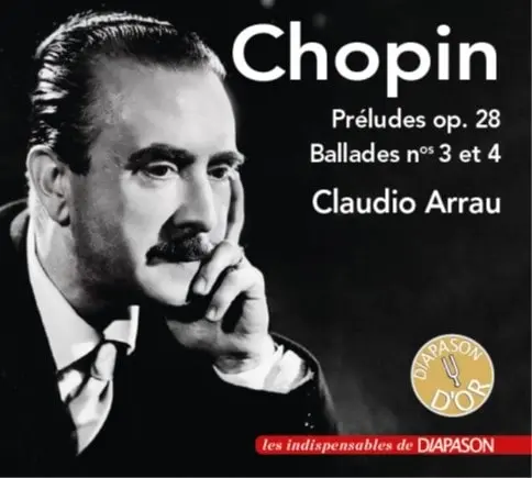 CLAUDIO ARRAU / クラウディオ・アラウ / CHOPIN:PRELUDES/BALLADES NO.3&4