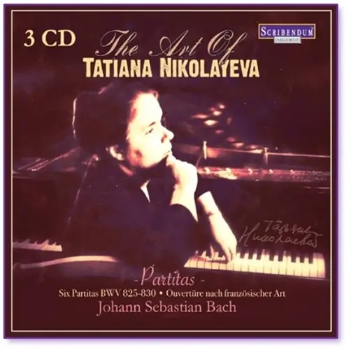 TATIANA NIKOLAYEVA / タチヤナ・ニコラーエワ / BACH:PARTITAS
