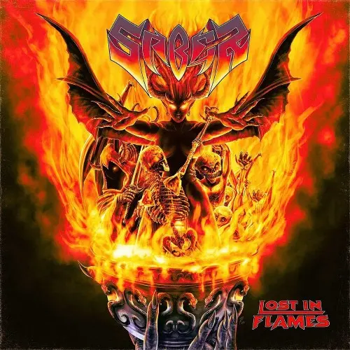 SABER (HEAVY METAL from L.A.) / セイバー / LOST IN FLAMES<VINYL>