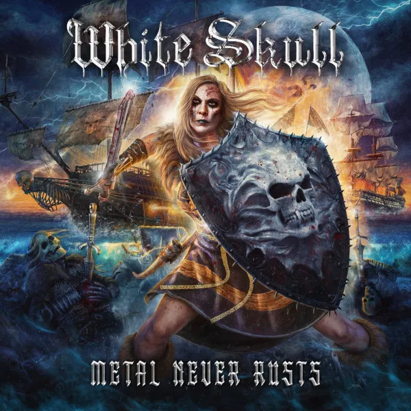 WHITE SKULL / METAL NEVER RUSTS