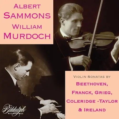 ALBERT SAMMONS / アルバート・サモンズ / BEETHOVEN/FRANCK/GRIEG:VIOLIN SONATA