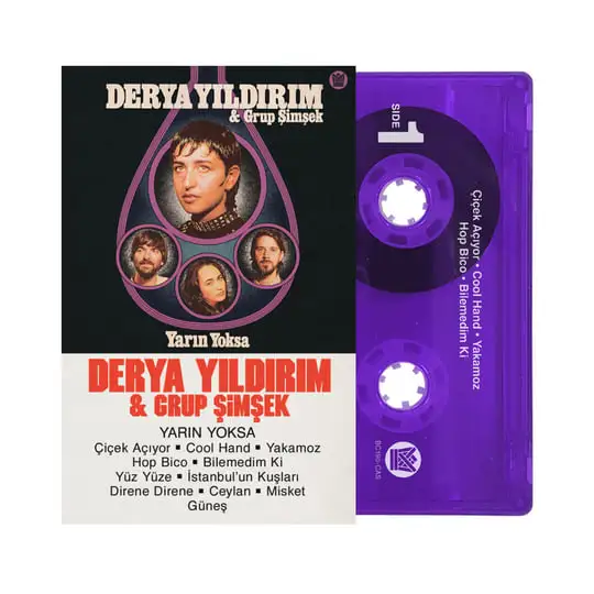 DERYA YILDIRIM & GRUP SIMSEK / デリヤ・ユゥドゥルム & グループ・シムシェク / YARIN YOKSA (CASSETTE)