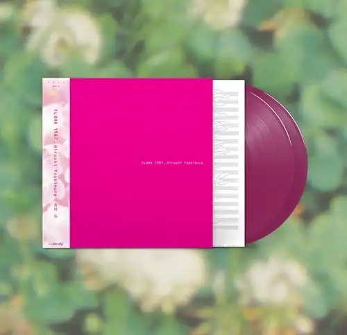 HIROSHI YOSHIMURA / 吉村弘 / FLORA 1987 (LP TRANSPARENT MAGENTA COLOUR VINYL)