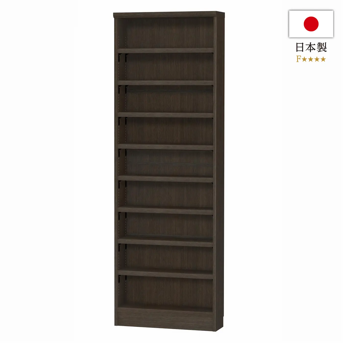 CDラック / 国内生産CDラック DUCD-T1859 ダークブラウン