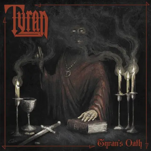 TYRAN / TYRAN'S OATH (ORANGE / BLACK MARBLE VINYL)