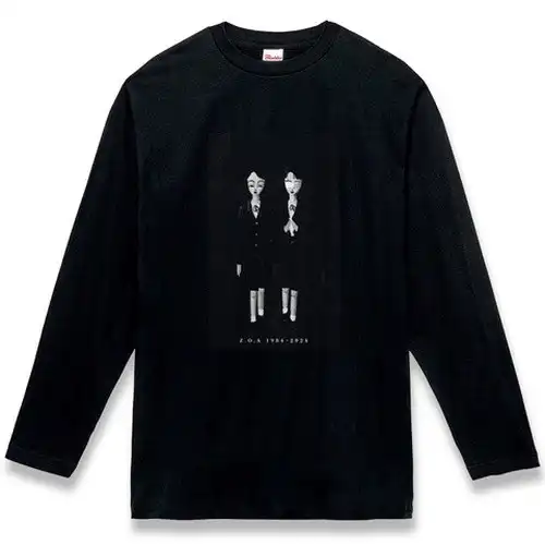 Z.O.A / M/1984-2024 OFF BLACK Long sleeve T-shirt