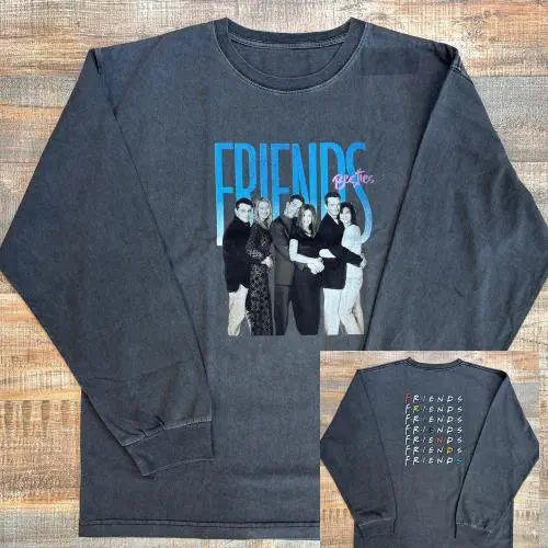 FRIENDS (US TV DRAMA) / FRIENDS LONG SLEEVE T-SHIRT (25F-86301 / BLACK / M)