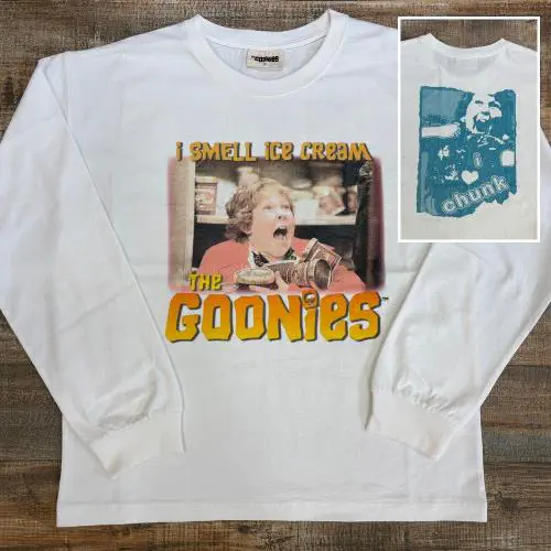 GOONIES (MOVIE) / グーニーズ / GOONIES LONG SLEEVE T-SHIRT (25G-86303 / WHITE / M)