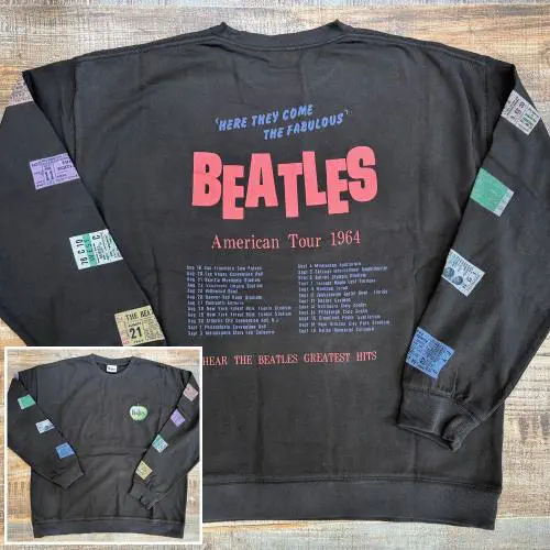 BEATLES / ビートルズ / BEATLES LONG SLEEVE T-SHIRT (25B-86310 / BLACK / M)