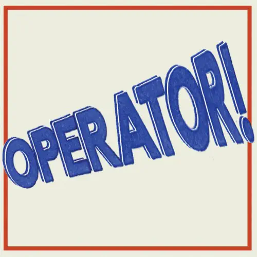 ERASER / OPERATOR! (LP)