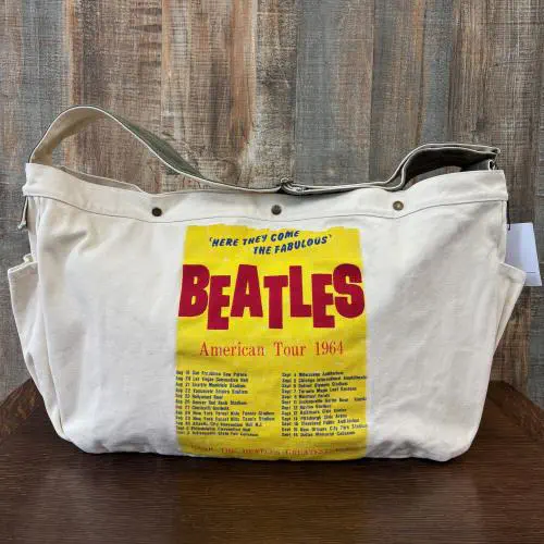 BEATLES / ビートルズ / BEATLES LIVEFLYER NEWSPAPPER BAG (25B-71530 / IVORY)