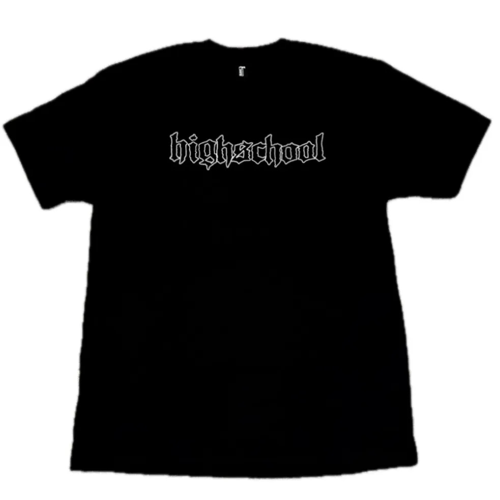 HIGHSCHOOL / HIGHSCHOOL Tシャツ Mサイズ (ホワイトロゴ)