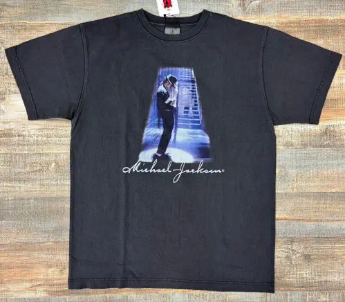 MICHAEL JACKSON T-SHIRT (25M-71525 / BLACK / XL) / MICHAEL JACKSON