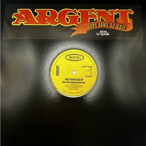 ARGENT / アージェント / HOLD YOUR HEAD UP (DOPE JAMS EDIT) (CLEAR YELLOW VINYL)
